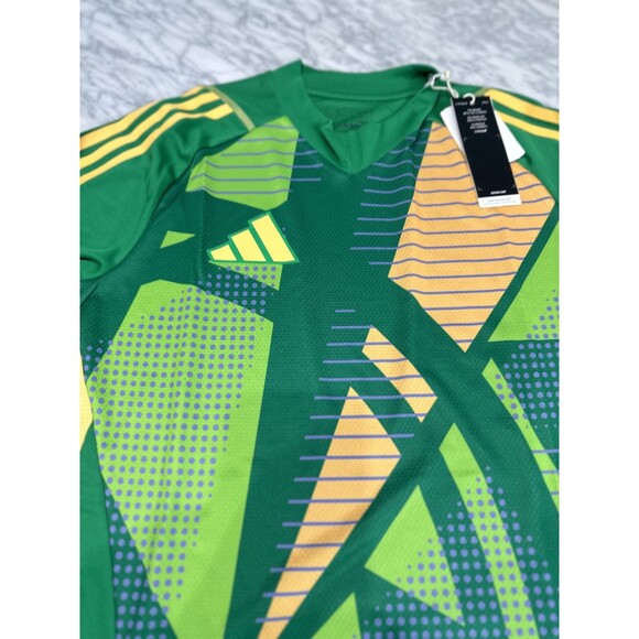 adidas Tiro 24 Pro Goalkeeper Jersey Soccer IS5350 Men’s Large Tea Green New - Picture 2 of 8
